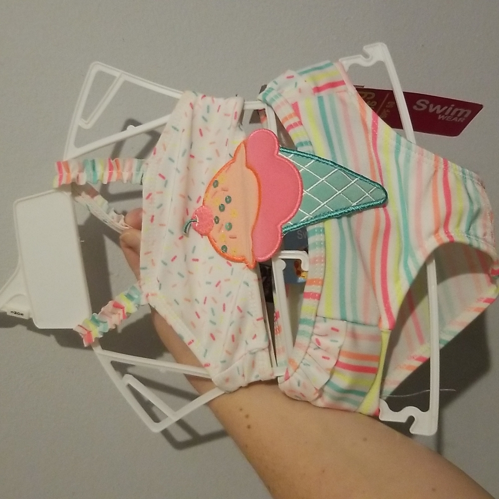 3m Baby Bathing suit, attached Bikini type, new, SPF 50